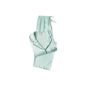 Victoria's Secret Pajama Set Women's Light Green
