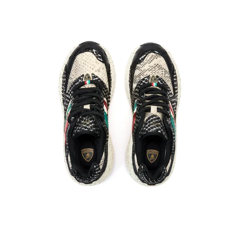 Automobili Lamborghini x VOBA Low Top Couple's Chunky Sneakers Running Shoes Unisex Exclusive Custom Shoe Box-18