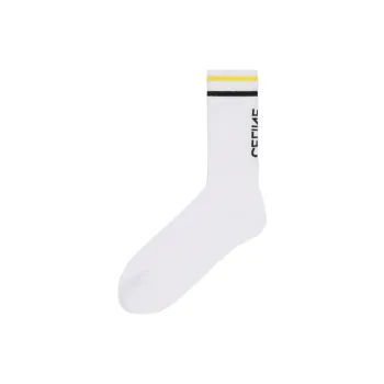 CELINE Logo Intarsia Ribbed Socks