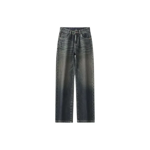 GTRG Jeans Unisex Blue Gray