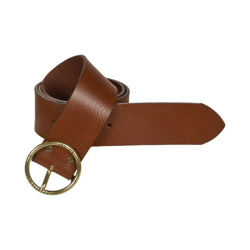 Levi’s Brand Logo Leather Leather Belts Women's Brown-0