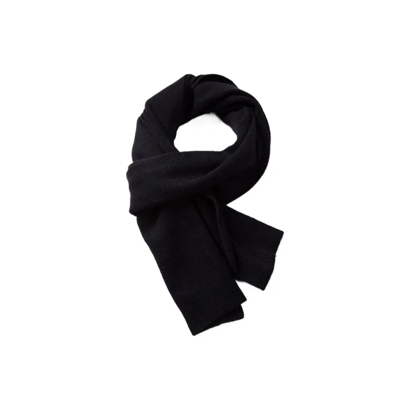 DZP Acrylic Knit Scarves Unisex Multicolor-3