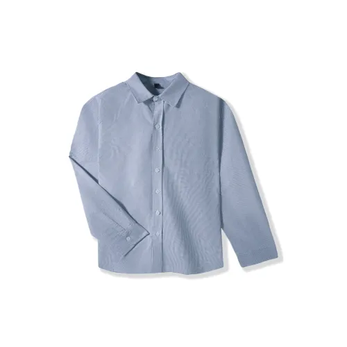 SHANTREE Shirts Unisex Light Blue