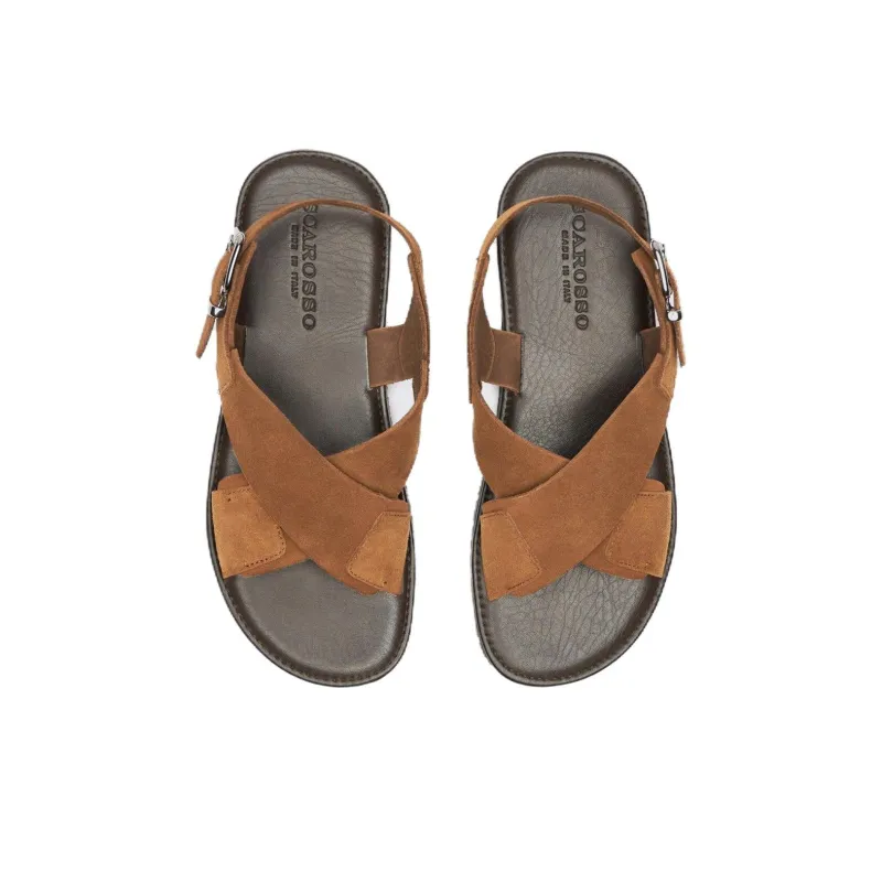 SCAROSSO Massimo Suede Sandals-3