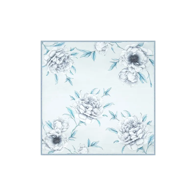 Shanghai Story 100% Mulberry Silk Silk Scarves Women's Patch Bamboo Leaf Flower Gift Box Set-16