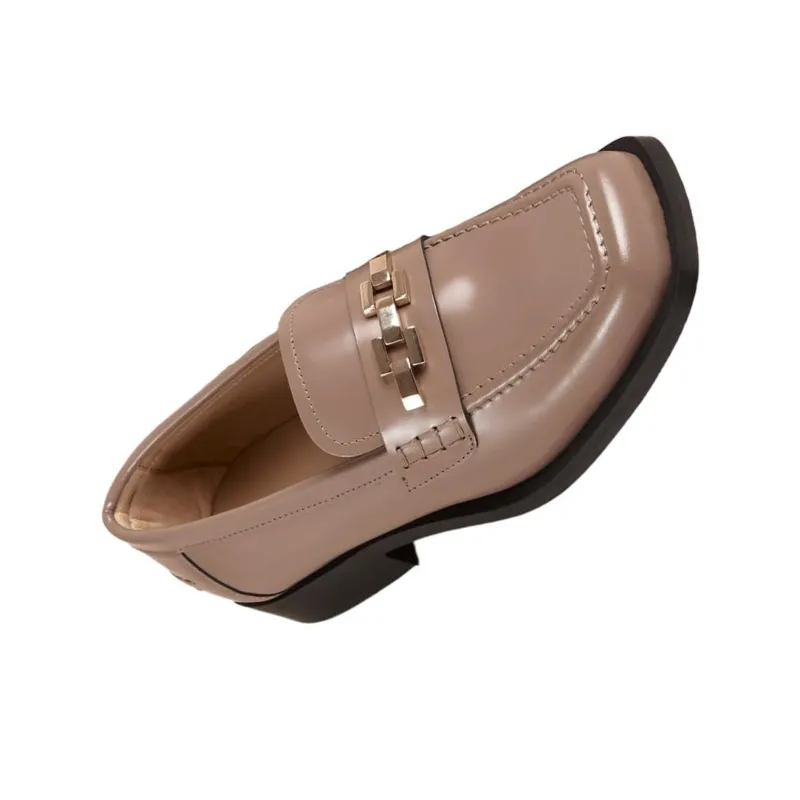 ALOHAS Loafers 3.5cm Women's Light Brown-3