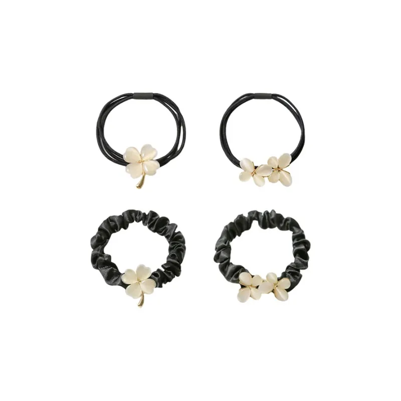 QUIET LOVE Fabric Hair Tie Women's-7