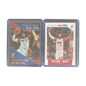 PANINI 2015 Miami Heat Wade Special Card 2 Player Cards Card Condition Passable Sports Cards 2 Pcs