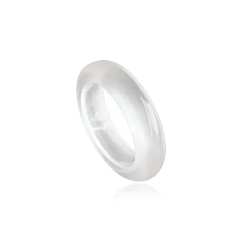 Moon Jewelry Agate Jade Rings Unisex