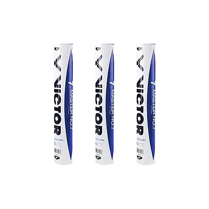 VICTOR Master Collection MS7 Goose Feather Shuttlecock 12 Pack Goose Feather Training Shuttlecocks-5