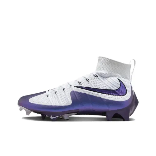 Nike Vapor Edge 360 Soccer Shoes Men Mid-Top White/Fluorescent Yellow/Black/Purple