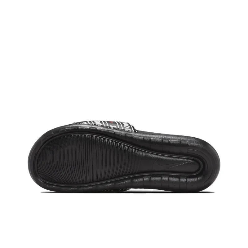 Nike Victory One Slip Resistant Abrasion Resistant Slide Slippers Men's Black-3