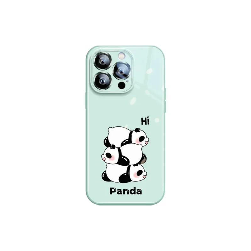 Sen Dog Glass Material Tide Brand Phone Cases Suitable For Apple 15Promax/Pro/Plus/14/13/12-15