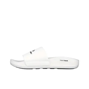 Skechers Hyper Slide Slip-Resistant Quick Dry Slide Slippers Men's White