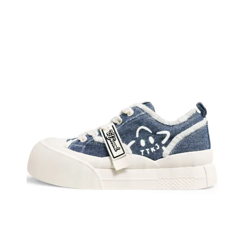 TTKJ Skateboard Shoes Women's Low-Top