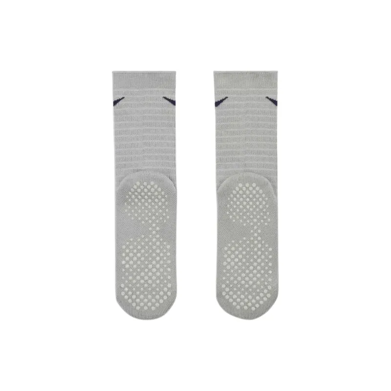 Nike FW23 Mid Calf Socks Unisex 1 Pack Light Silver-3