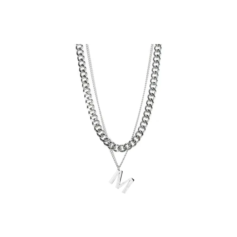 IOTS Silver Plated Necklaces Unisex-11