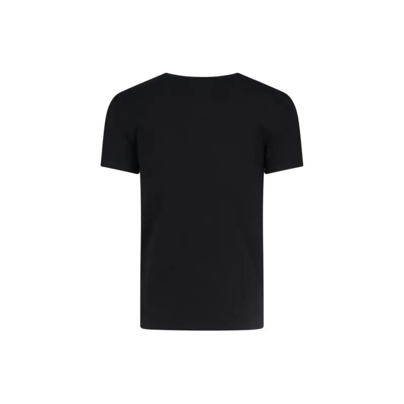 OFF-WHITE Off Stamp Crewneck Straight Hem T-Shirt-1