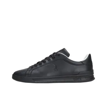 Polo Ralph Lauren Court Low Top Skateboard Shoes Men's Black