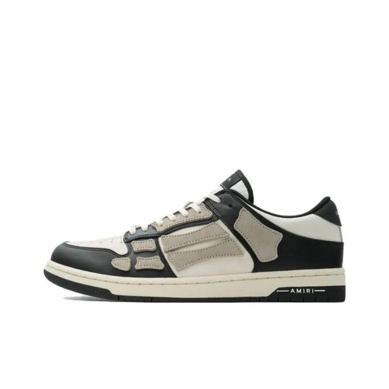 AMIRI Skel Low Top Low Black Alabaster-0
