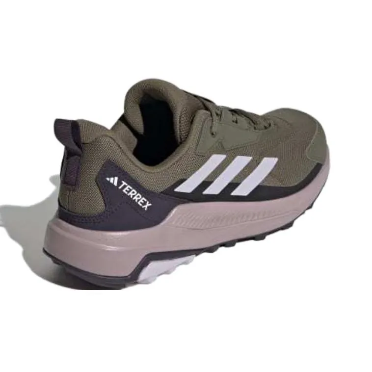 Adidas Terrex Anylander Olive Strata Silver Dawn Amber Tint Women's-4