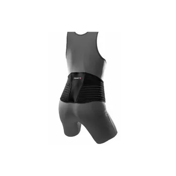 ZAMST Back Support Braces Breathable Protective Compression Slip Resistant Black Polyurethane Unisex
