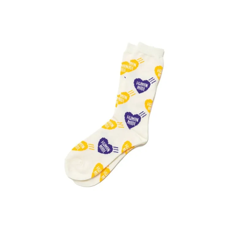 HUMAN MADE Unisex Knee high Socks-2