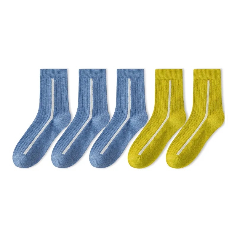 MIIOW Fruit Printing Series Mid Calf Socks Men's Combo Set-63