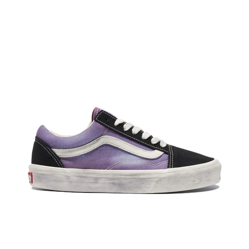 Vans Old Skool Anti-Slip Wear-Resistant Low-Top Skateboard Shoes Unisex Purple-1