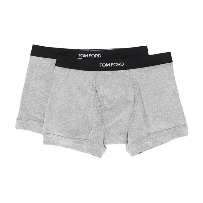 TOM FORD Logo waistband Boxer Briefs Pack Of 2-0