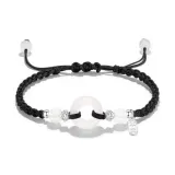 Safety Buckle Bracelets [Black Cord]