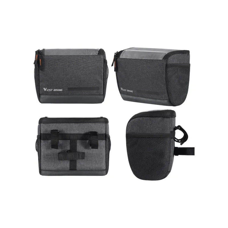WEST BIKING Bicycle Handlebar Bag Cycling Sports Unisex Polyester-7