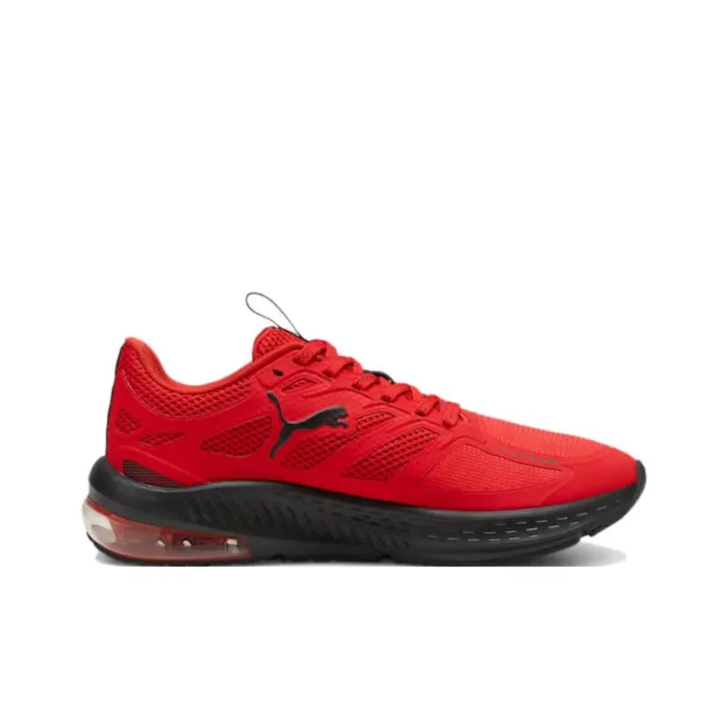 PUMA X Cell Lightspeed Slip Resistant And Breathable Low Top Running Shoes Men's Red Black-1