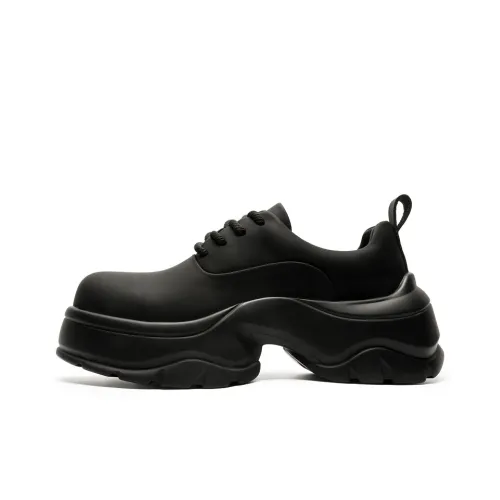 Dounkol Brown And Cool Casual Shoes Men's Black