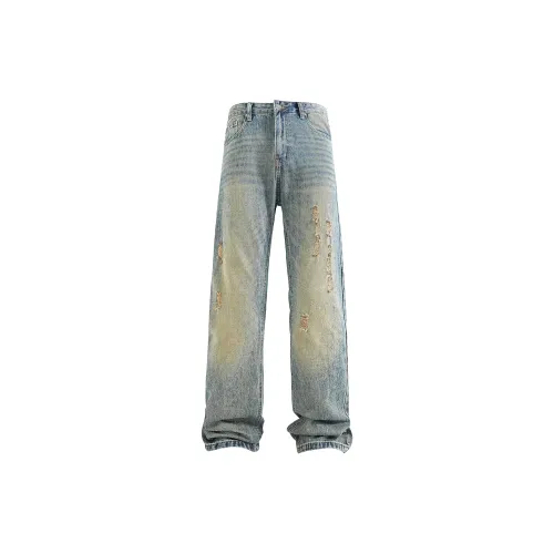 TONYKRZ Jeans Unisex Washed Blue