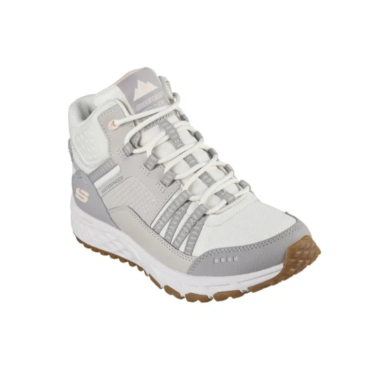 Skechers Escape Plan Anti-Slip Wear-Resistant Mid-Top Outdoor Shoes Women's Ecru-2