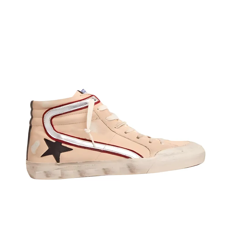 Golden Goose Slide Stylish Skateboarding Shoes Men's Pink-1