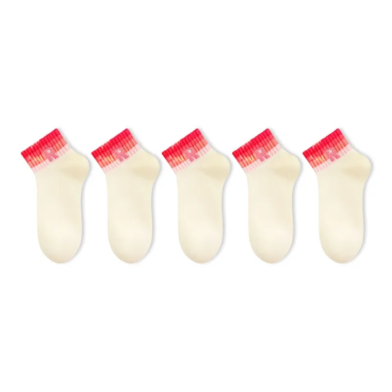 SALOATO Mid Calf Socks Women's 5 Pack-9