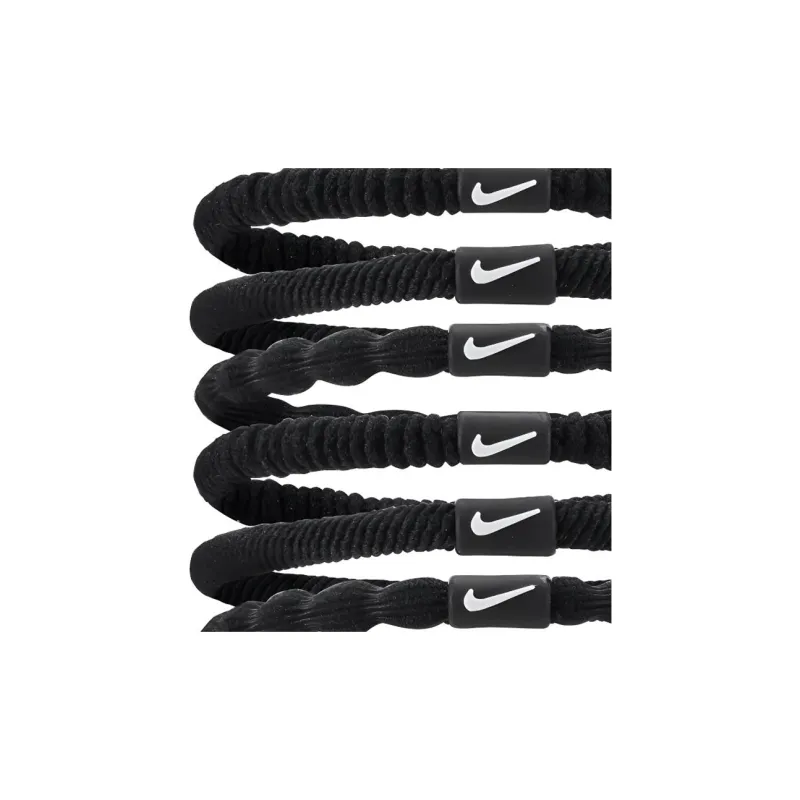 Nike Silk Hair Tie Unisex Black-1