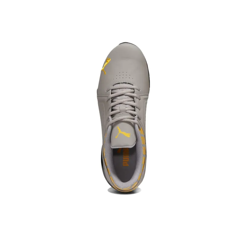 PUMA VIZ RUNNER REPEAT Anti Slip Wear Resistant Low Top Running Shoes Men's Gray-3