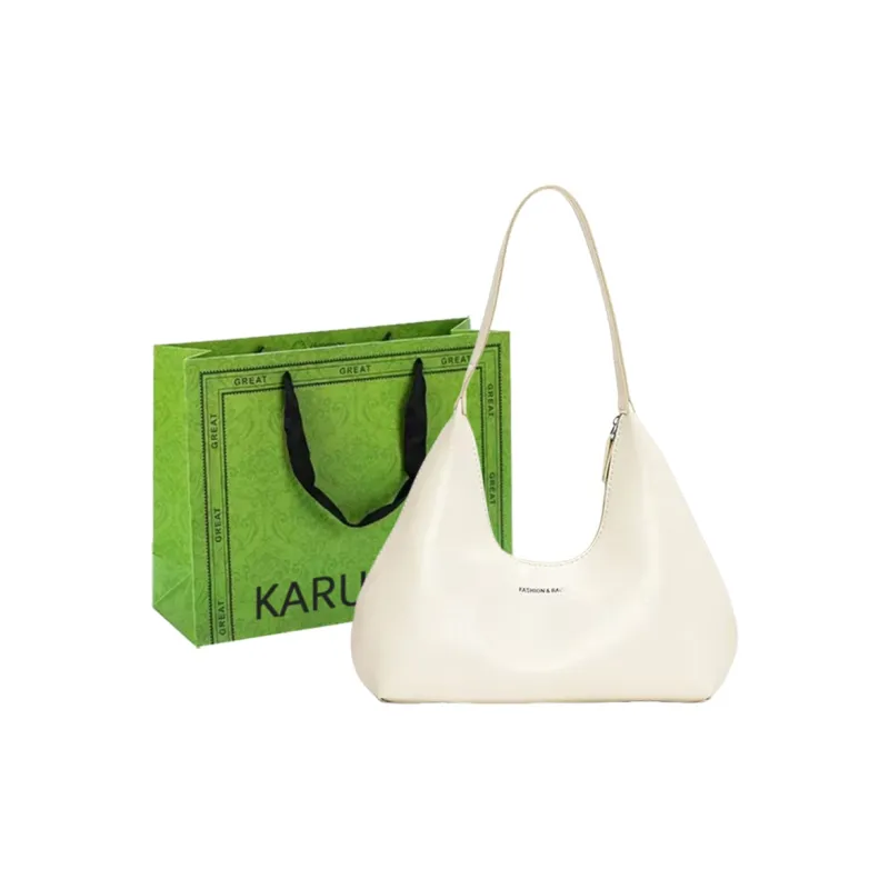 KARUISHA PU Shoulder Bag Regular Women's White/Silver/Black/Pink-9