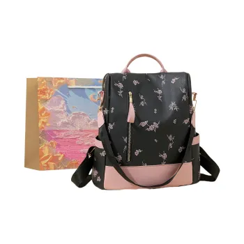 BRINCH PU Backpack Regular Women's Multicolor