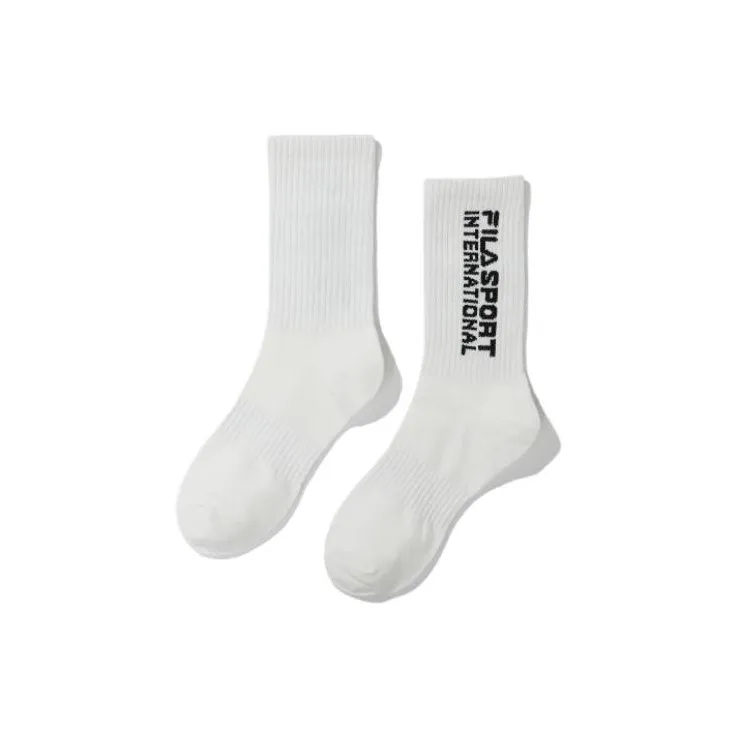 FILA Men Mid Calf Socks-0
