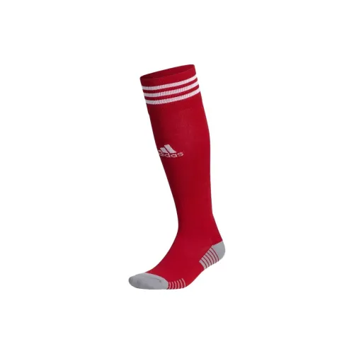 Adidas Knee-High Socks Men's Red Gray