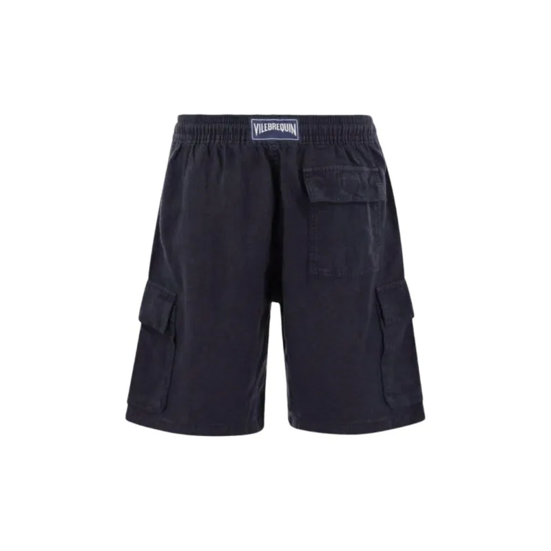 Vilebrequin Logo patch Linen Shorts-1