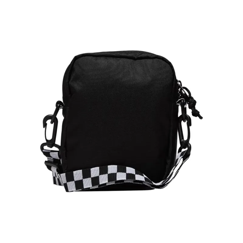 Vans Nylon With Polyester Shoulder Bag, Crossbody Bag Regular Unisex Black-2