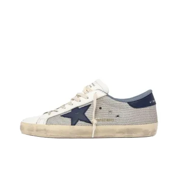 Golden Goose Super Star Low Top Skateboard Shoes Men's Gray