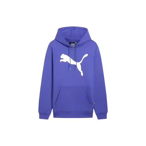 PUMA Hoodie Sweatshirts Men Purple