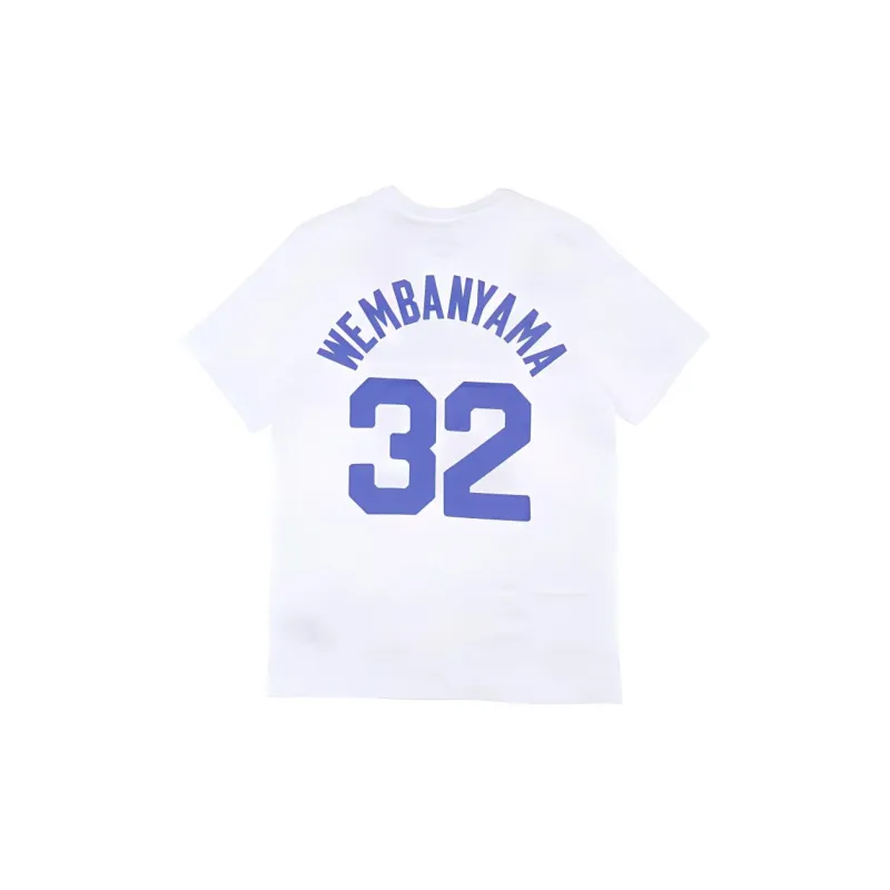 JORDAN Victor Wembanyama France Big Kids' JORDAN Basketball T-Shirt-1