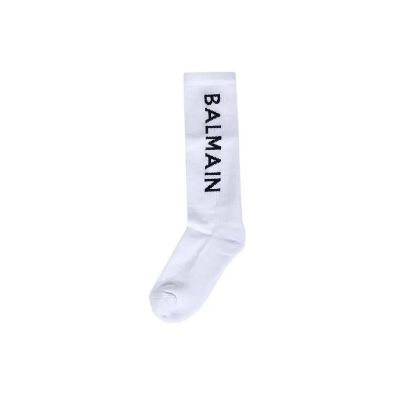 BALMAIN Men Knee-high Socks-0